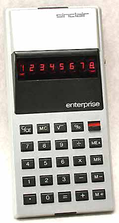 Sincalir Enterprise calculator