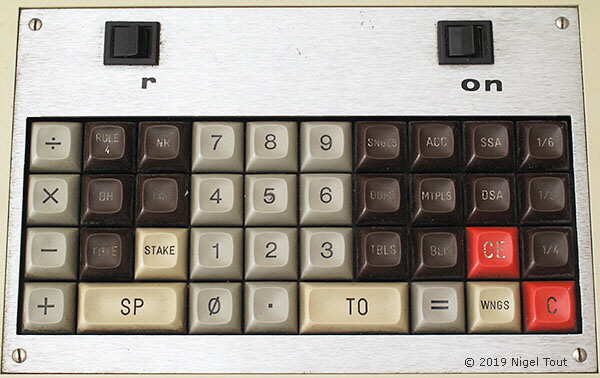 CHECK-A-BET Multi keyboard