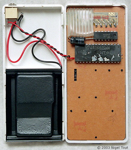 Inside Sinclair Cambridge Programmable