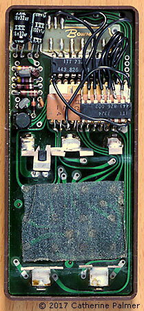 Inside a modified Sinclair Cambridge type 1 Inside a modified Sinclair Cambridge type 1